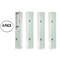Adiroffice 12 in W, 12 in D, 72 in H, Steel ADI629-202-MGRN-PKG-4 - alternate 1